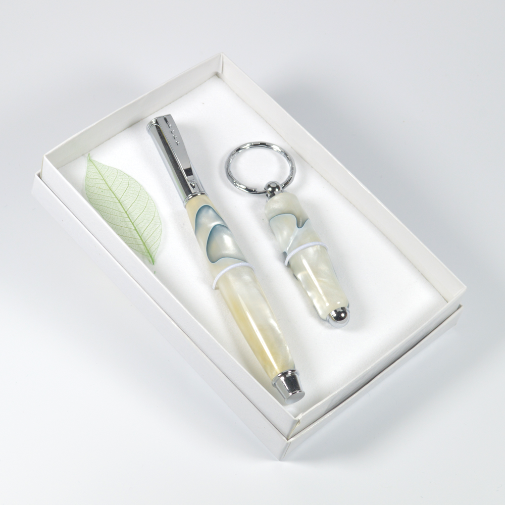 Hand Crafted Pen & Keyring Box Set